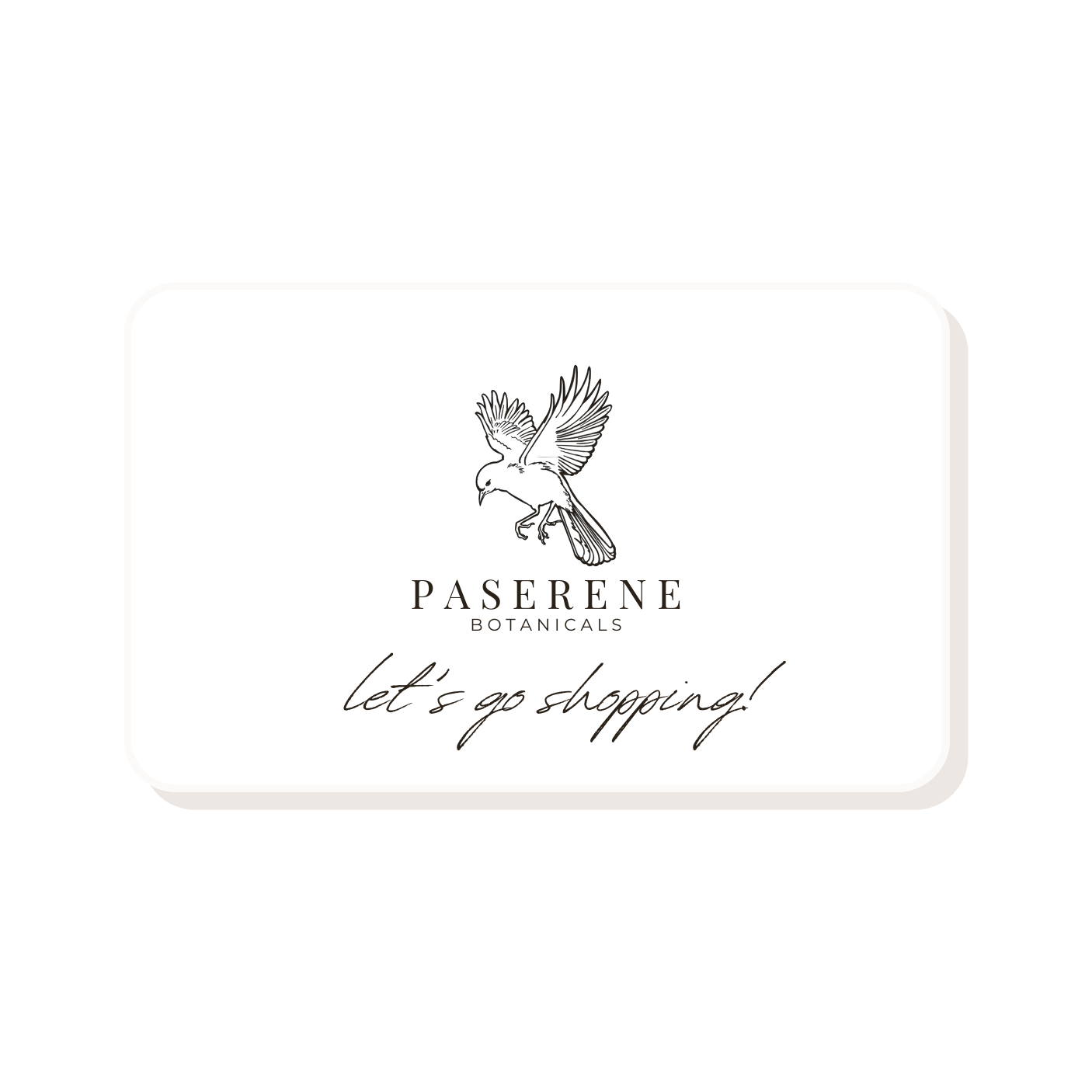 Paserene Botanicals Gift Card